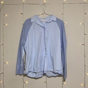 Zara Blue and White Longsleeve